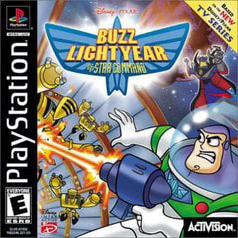 Buzz lightyear of star command, disney - playstation ps1 (used)