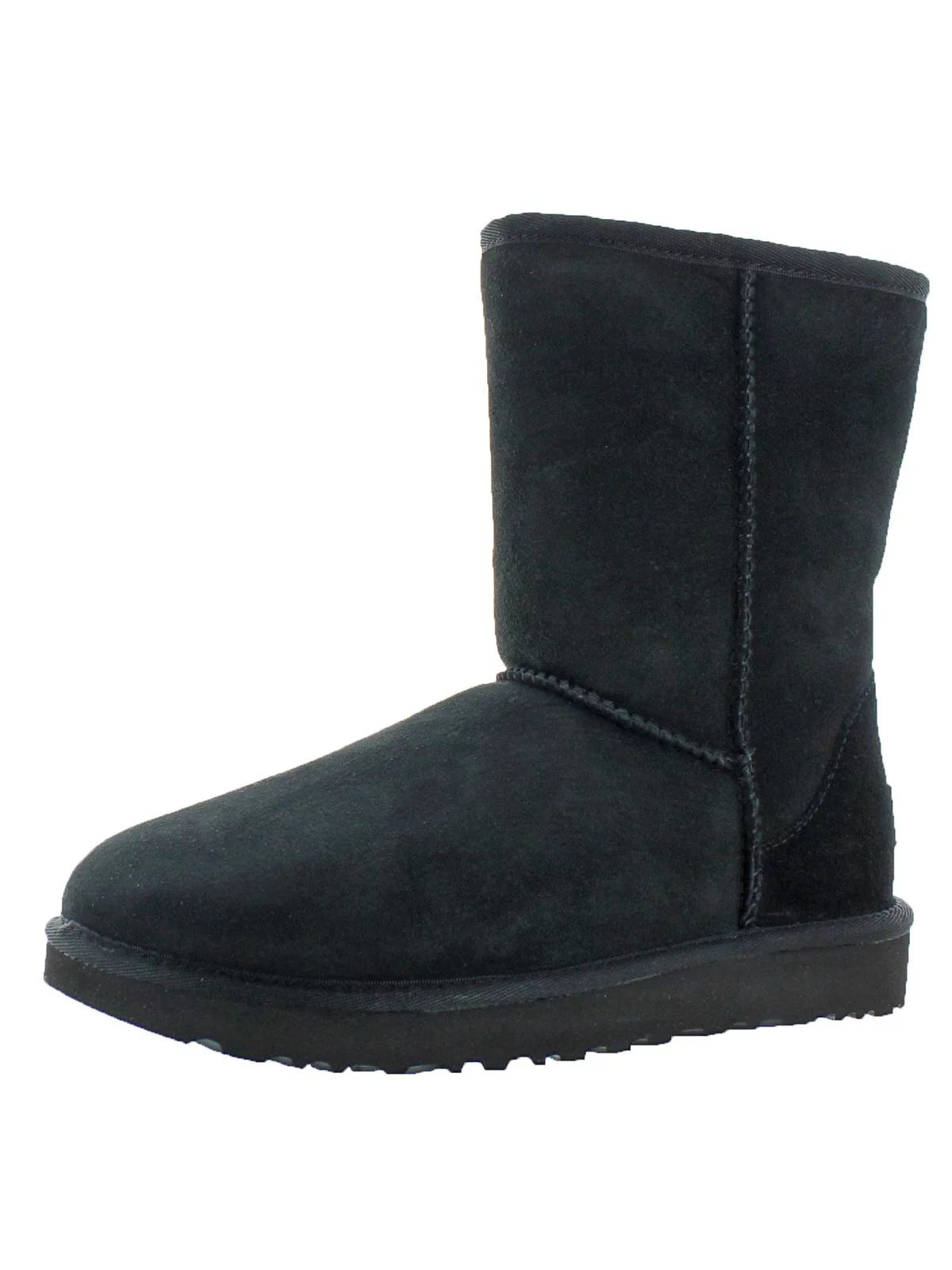 Ugg womens classic short ii boot black - 1016223 black