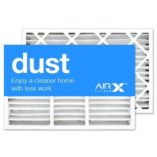 Airx filters 16x25x5 merv 8 hvac ac furnace air filter replacement for bryant carrier carf8250606 filbbcar0016, dust 2-pack, made in the usa