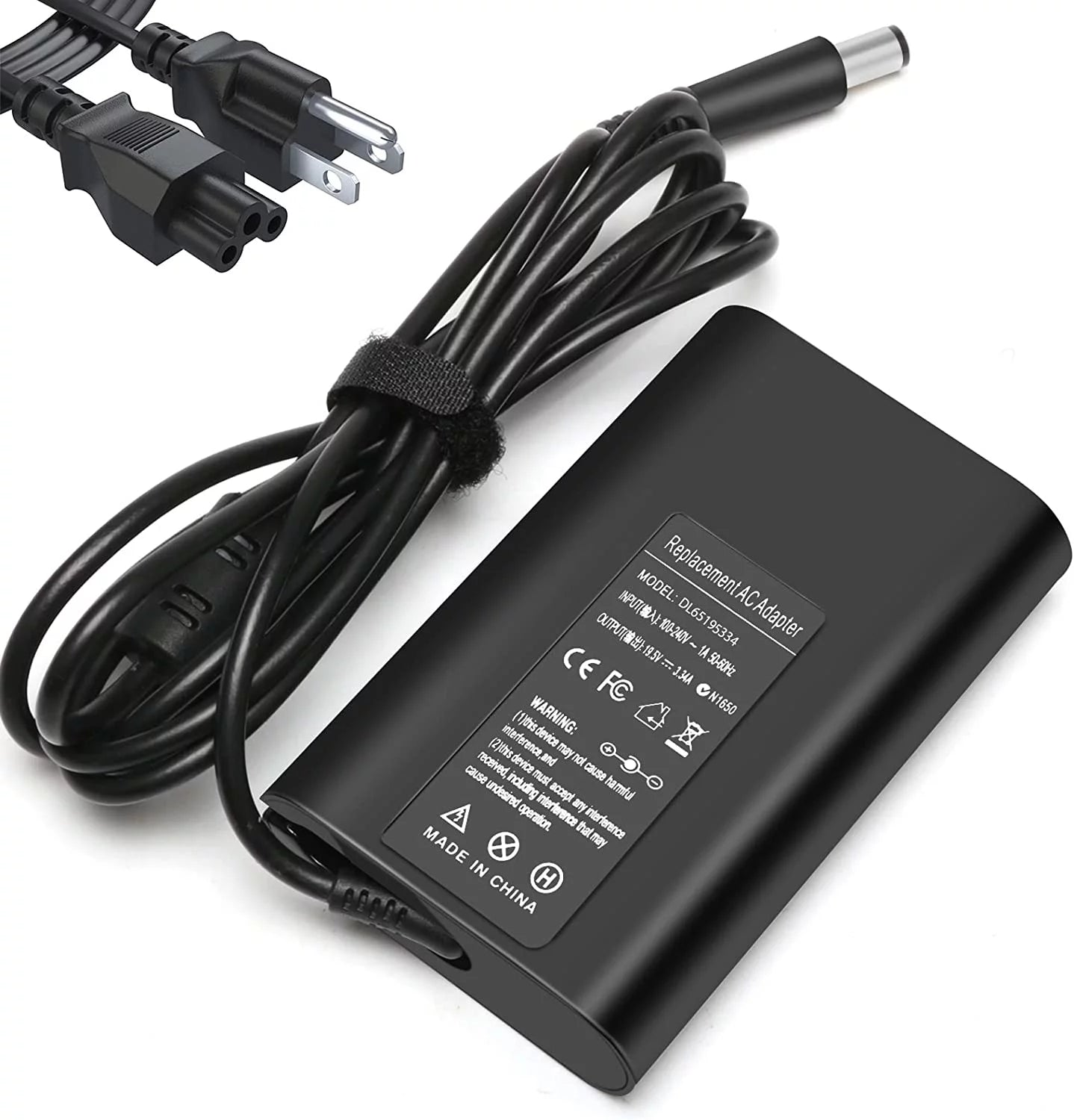 65w la65ns2-01 laptop charger ac adapter for dell latitude 5400 5500 5480 7400 7480 7490 7390 3440 e5400 e5420 e5450 e5470 e6420 e6430 e6540 e7470 e7480 la65nm130