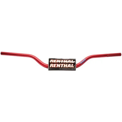 Renthal 1 1/8" fatbar ricky carmichael bend red for ktm 450 exc 4-stroke 2003-2007