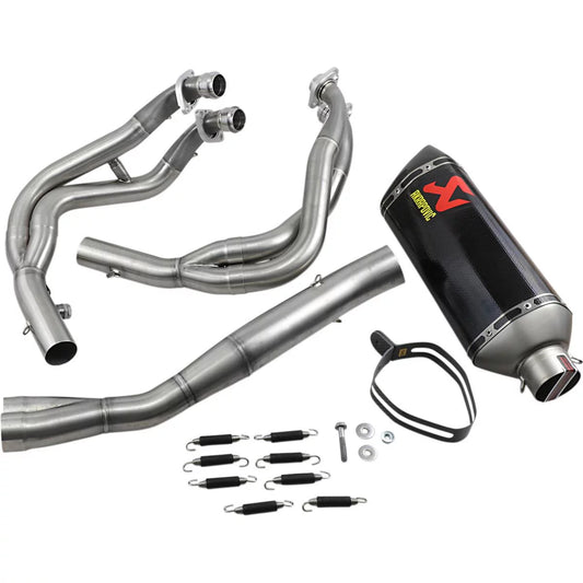 Akrapovic s-k6r11-rc racing line full system exhaust - carbon fiber muffler