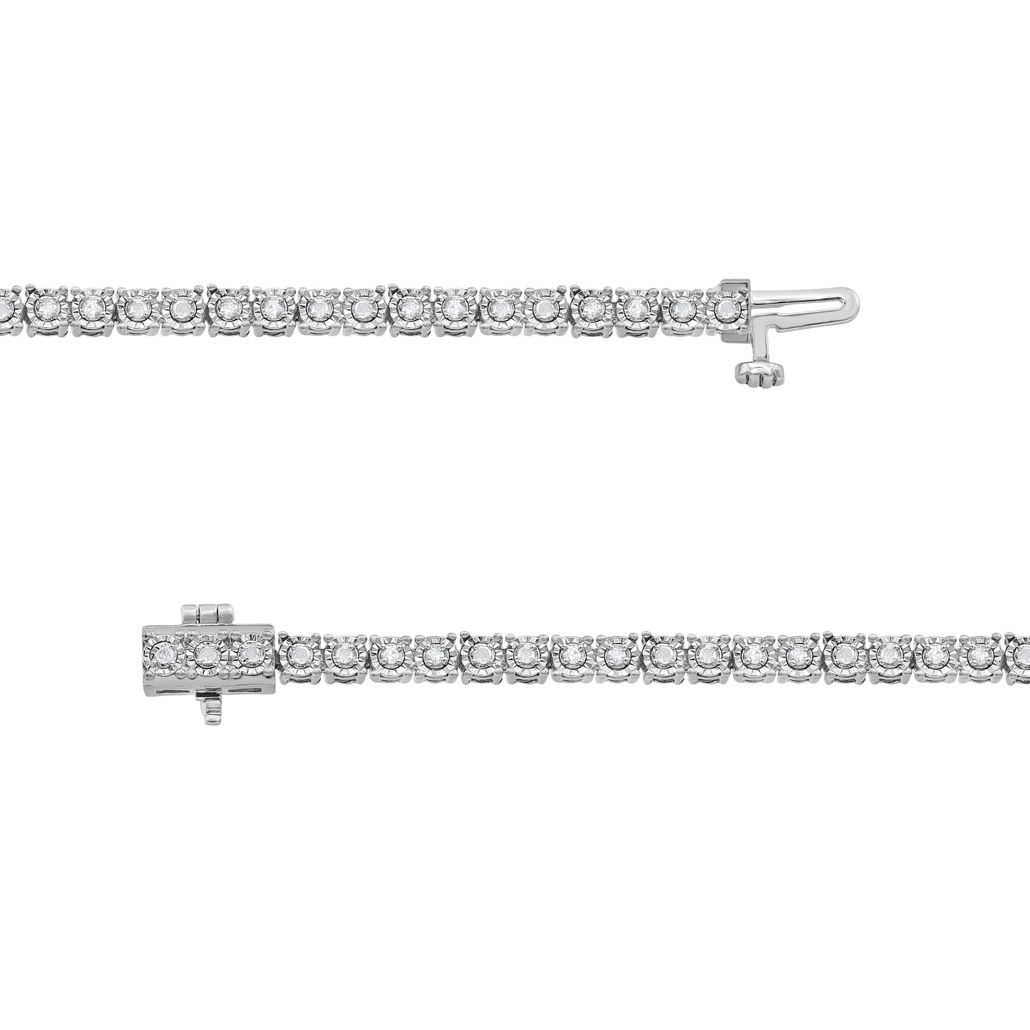 Arista 1/2 ct diamond tennis bracelet for women in sterling silver mother's day gifts (j-k, i3)