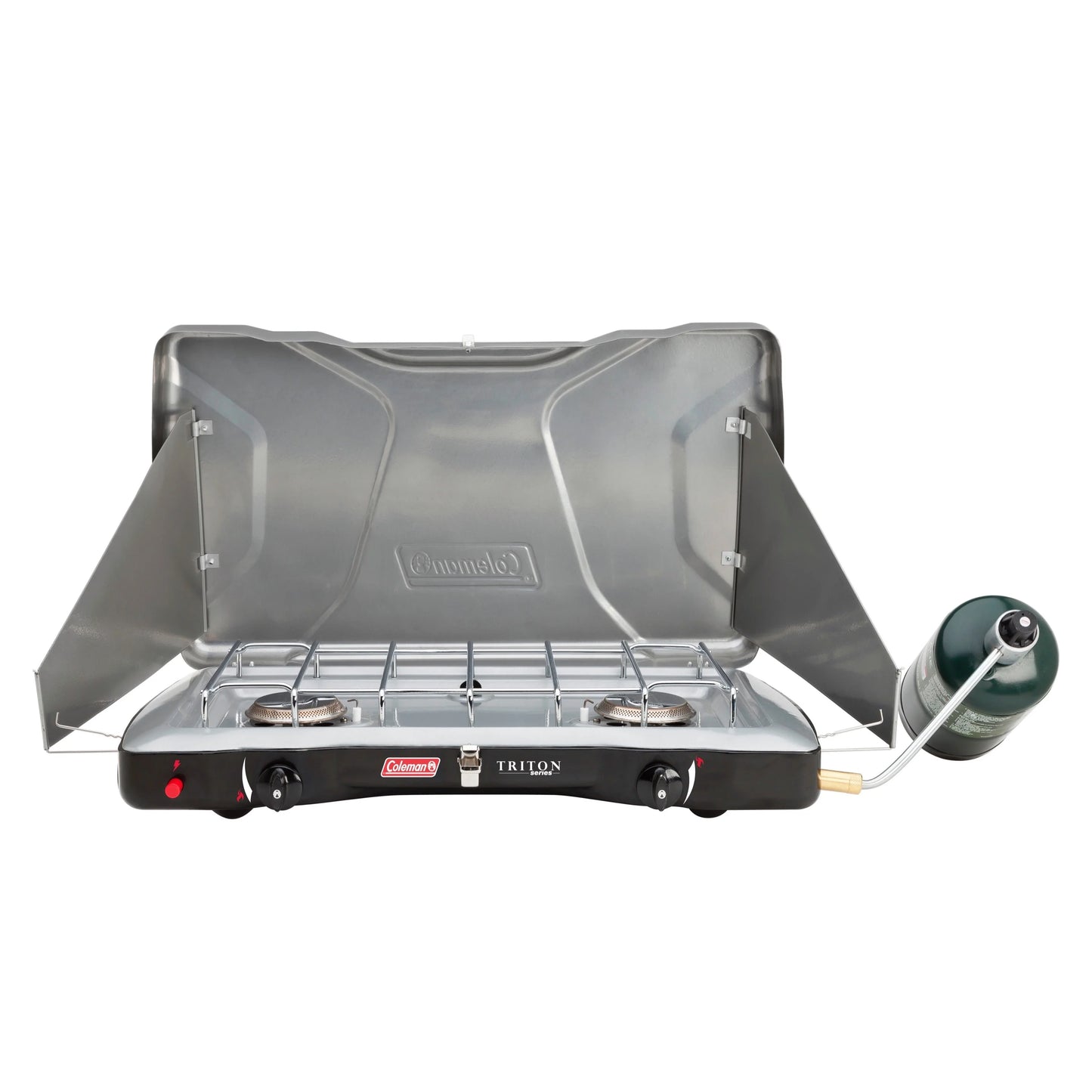 Coleman portable triton + propane gas camping stove