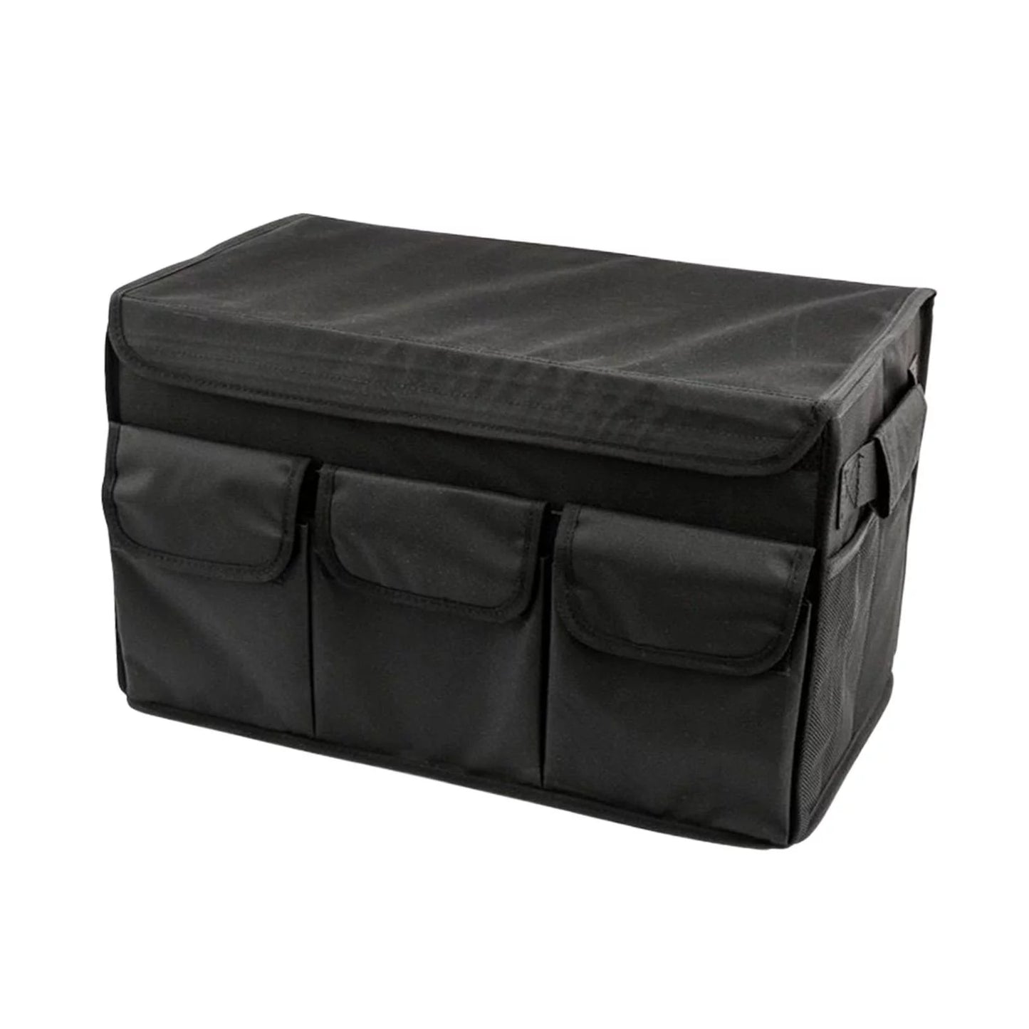 Car trunk organizer bag collapsible camping storage box for suv vehicle l 60x30x30cm