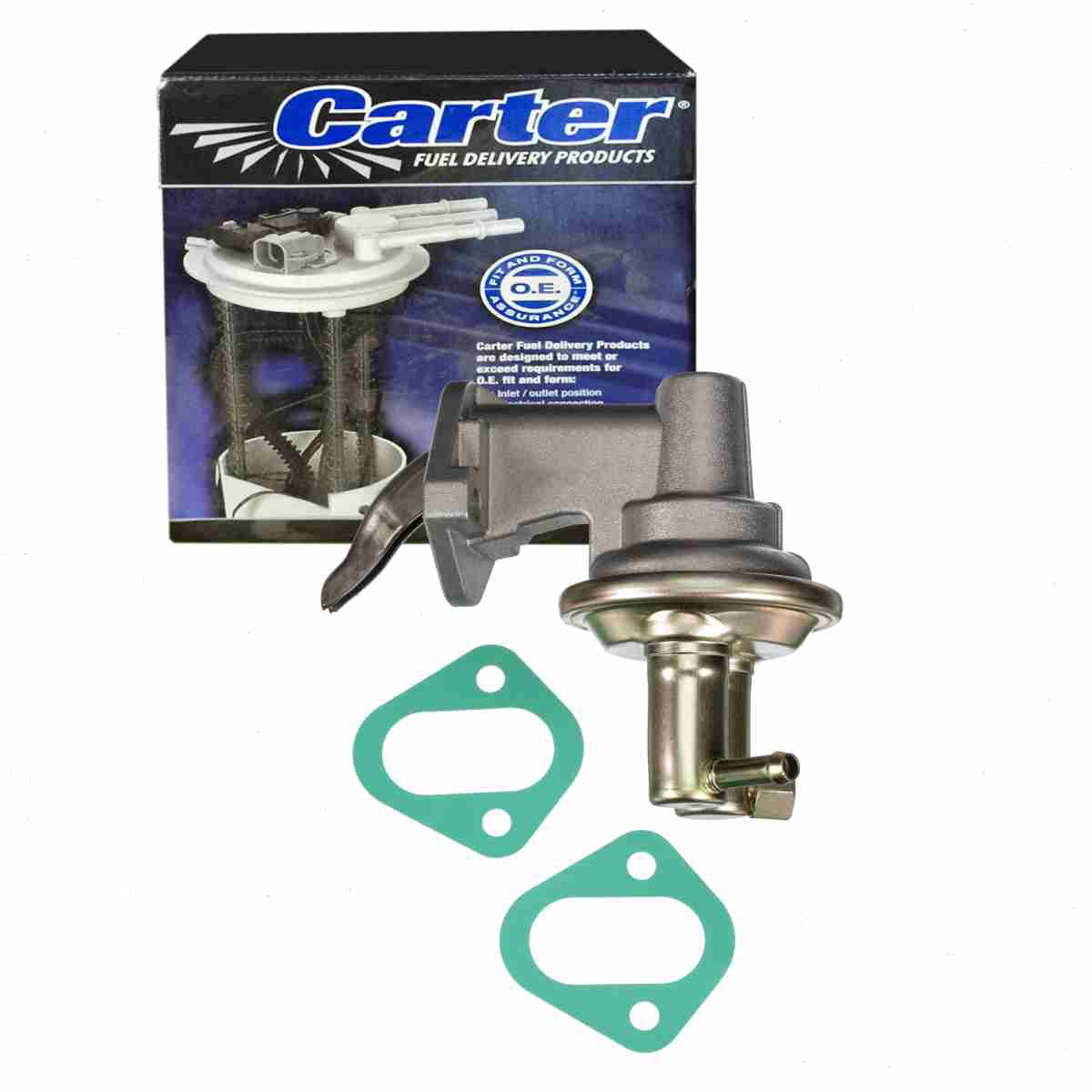 Carter mechanical fuel pump compatible with chrysler imperial 6.7l 6.8l 7.2l v8 1959-1968