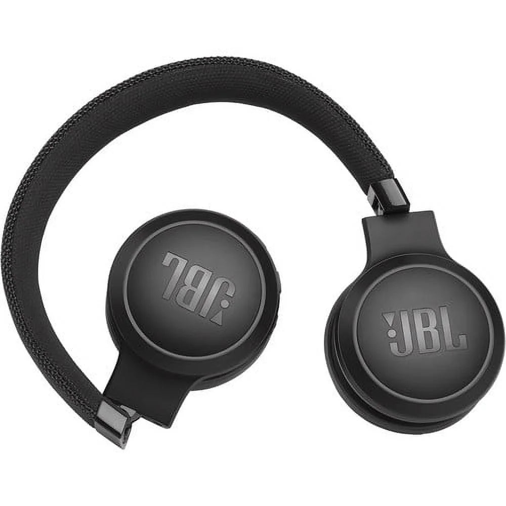 Restored jbl live 400bt wireless on-ear headphones black jbllive400btblkam like new (refurbished)