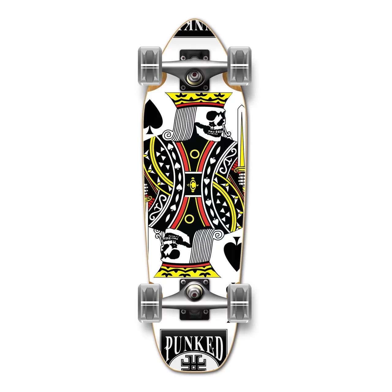 Yocaher mini cruiser complete - king of spades