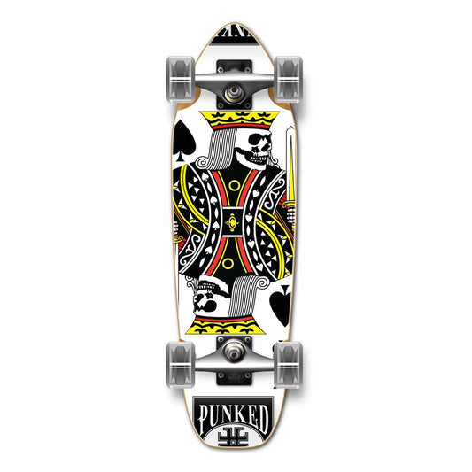 Yocaher mini cruiser complete - king of spades