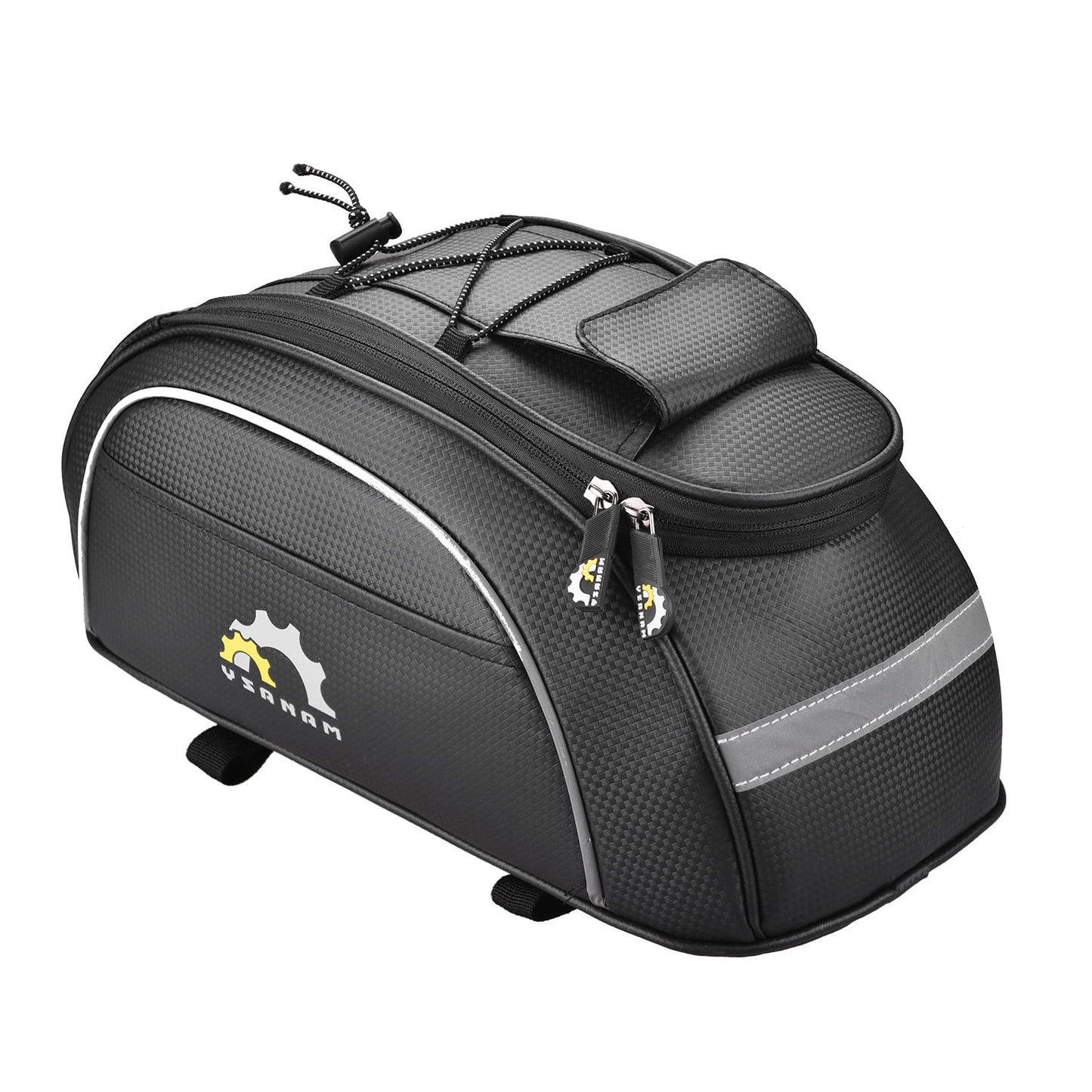 Waterproof cycling bicycle insulated cooler bag mtb bike trunk bag rear rack bag storage luggage carrier bag pannier