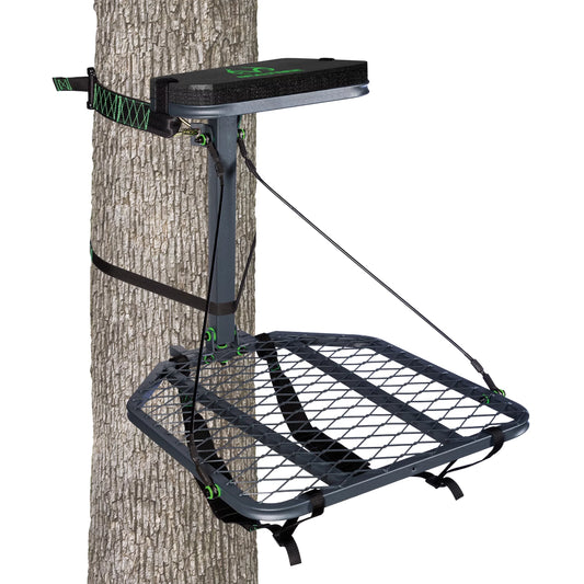 Realtree hot shot hunting hang-on treestand