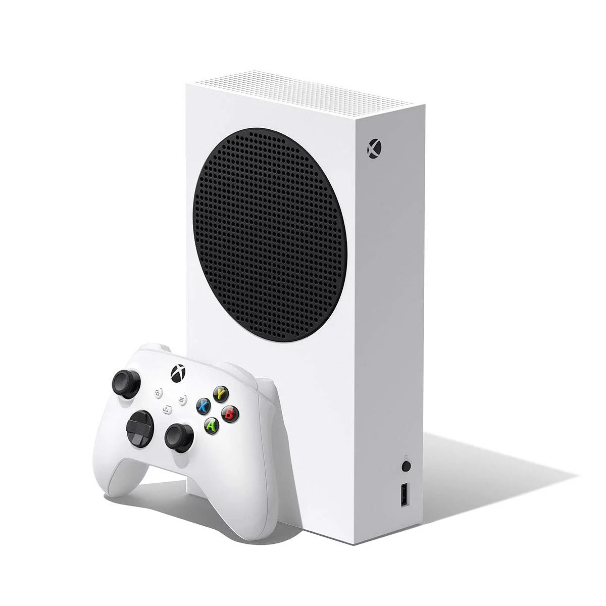 Xbox series s 512gb ssd all-digital console (disc-free gaming), wireless controller, hdr(high dynamic range), up to 120 fps, 1440p gaming resolution, amd freesync