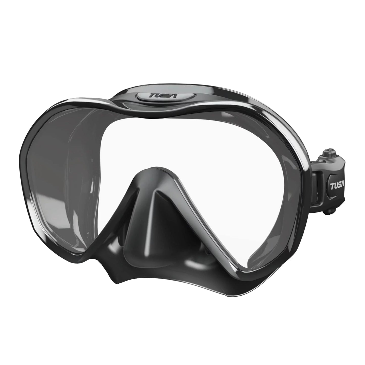 Tusa m-1010 zensee scuba diving mask, indigo (black)