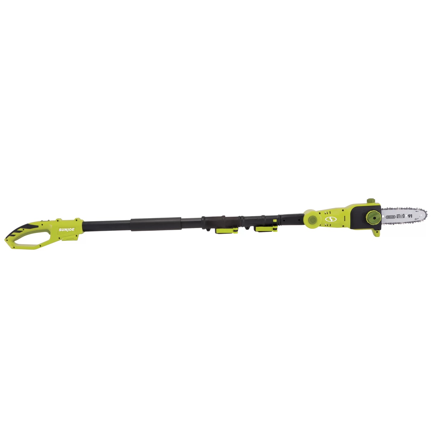 Sun joe 24-volt cordless telescoping pole chainsaw, 8-inch, tool only