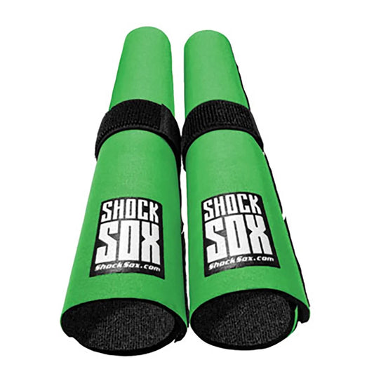 Shock sox fork seal guards 37-50mm fork tube 13 green compatible with sherco 250 se-r 2021