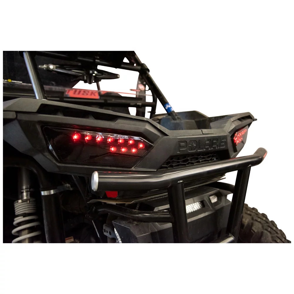 Tusk led tinted taillights for polaris rzr xp turbo fox edition 2018