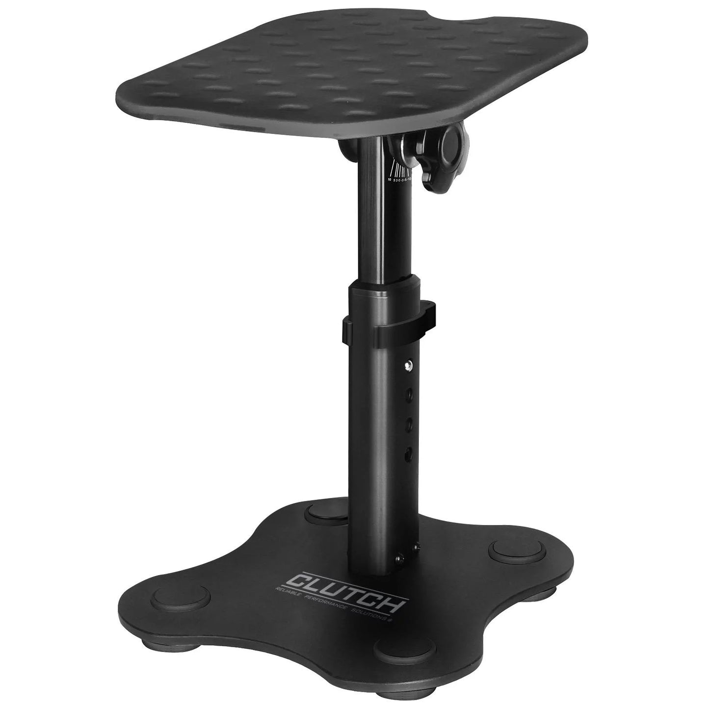 Clutch cl-dms250 mighty series desktop studio monitor speaker stands with blue pad trim kit package