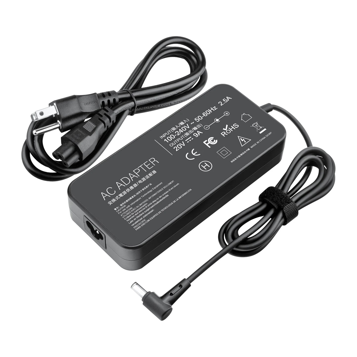 Skksource 20v 9a 180w ac adapter charger compatible with asus tuf gaming f15 fx506hcb-us51 power cord