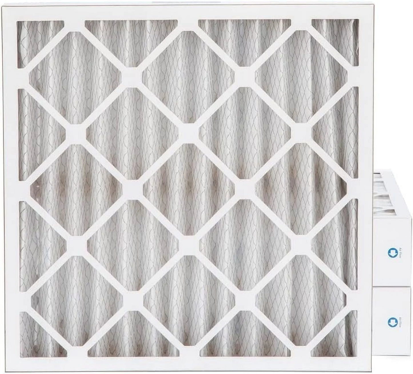 24x24x4 merv 11, mpr 1000 pleated furne 4" air filters by pamlico. 3 pk. size: 23-3/8 x 23-3/8 x 3-3/4