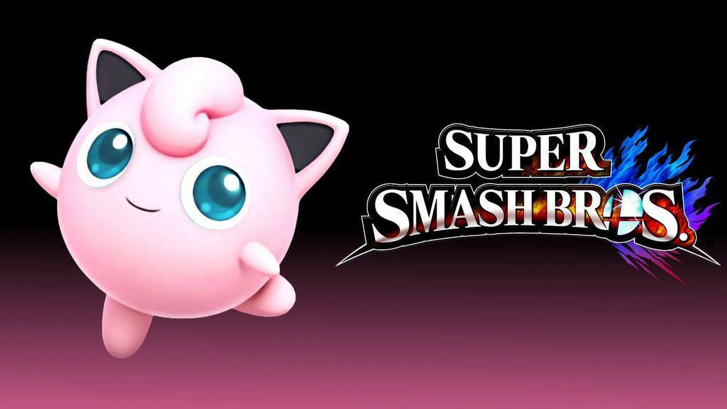 Super smash bros jiggypuff uk amiibo accessory [nintendo]