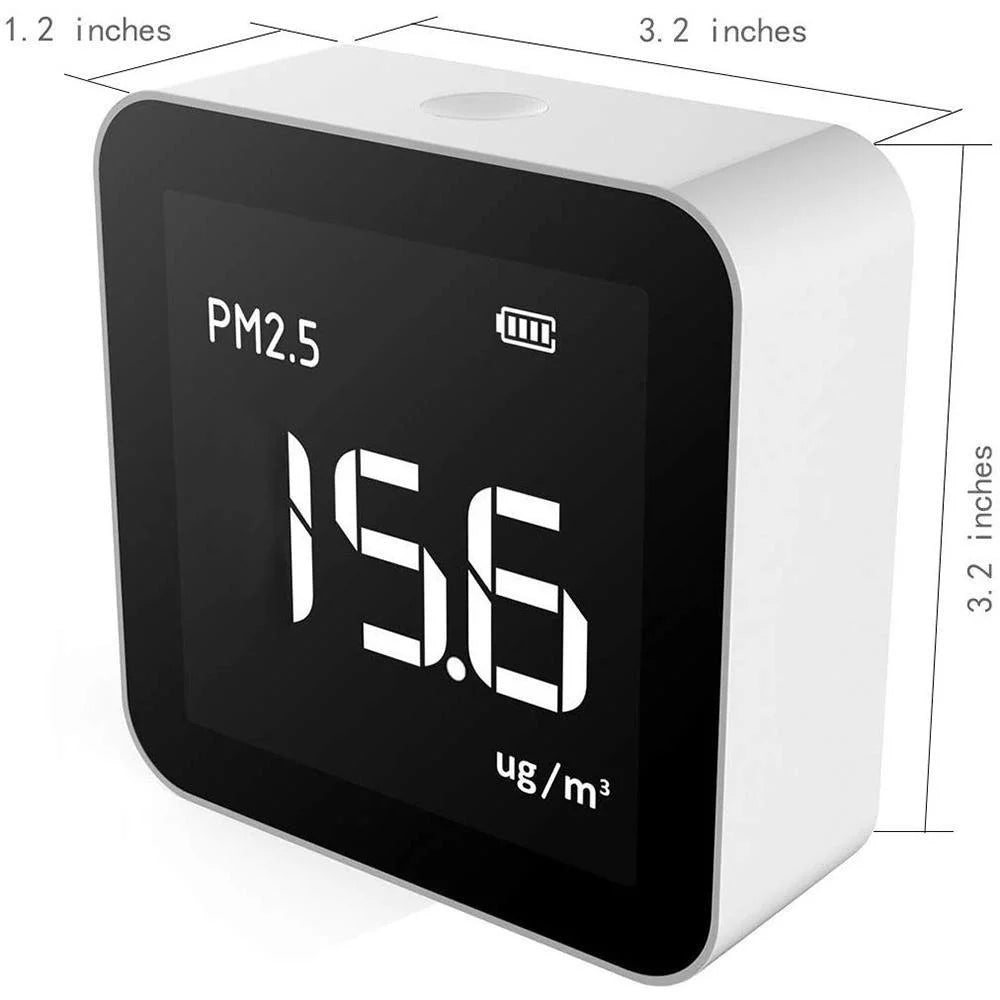 Temtop m10 real-time indoor air quality monitor for pm2.5 tvoc hcho aqi tester