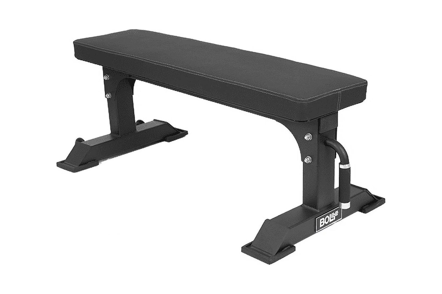 Bolt fitness fury flat fitness weight commercial heavy duty exercise bench 1,000 lb capacity with wheels and handles 11 gauge steel