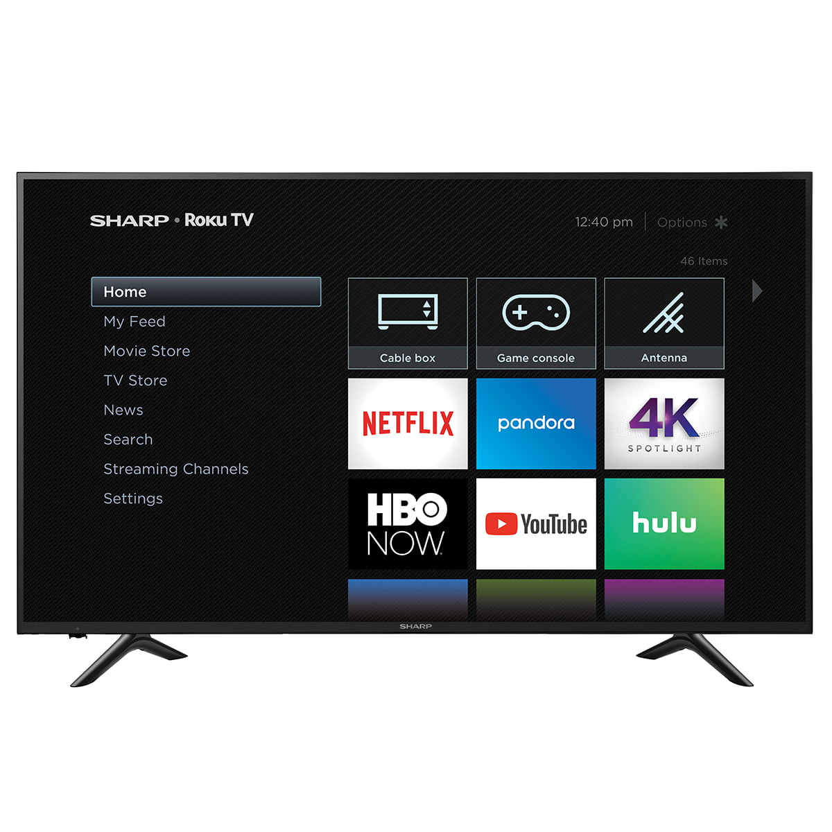 Sharp 65? class 4k ultra hd (2160p) roku smart led tv (65q7300u)