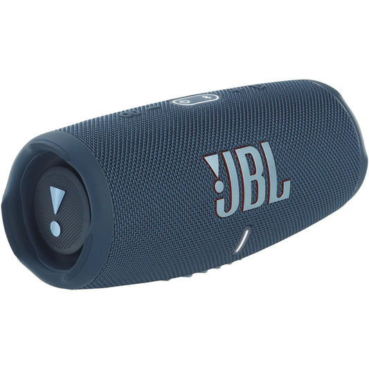 Restored jbl jblcharge5bluam charge 5 portable waterproof speaker with power bank blue - (refurbished)