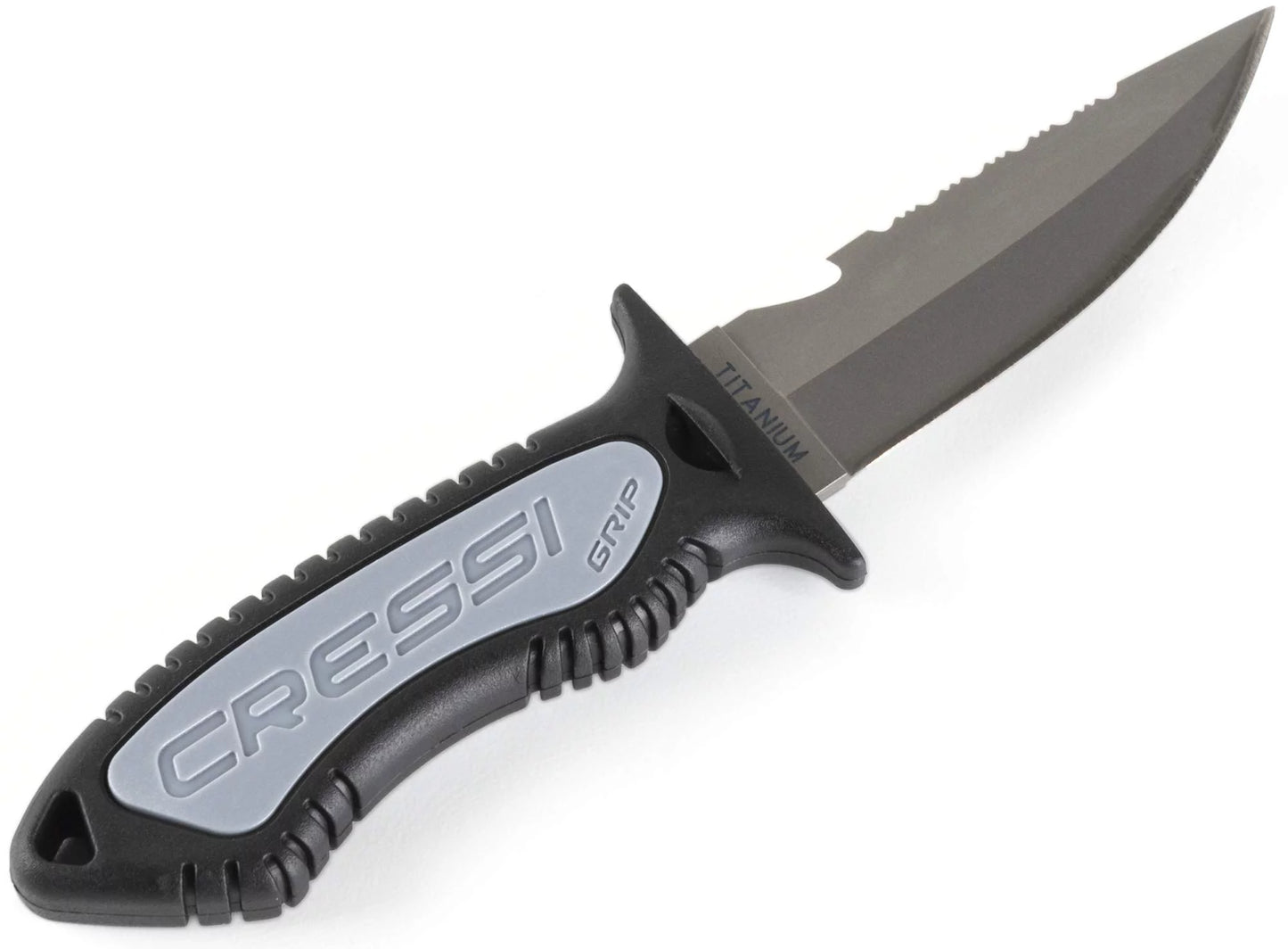 Cressi grip titanium knife