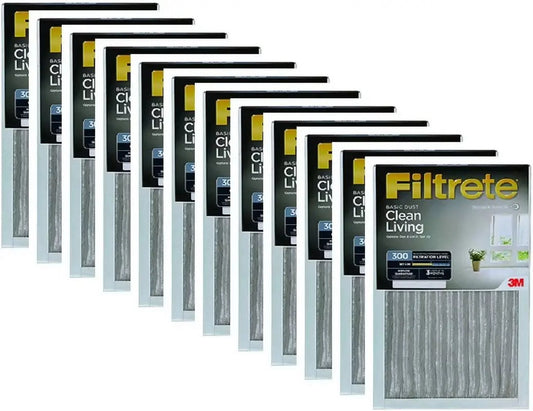 Basic dust &amp; lint reduction pleated air filter, 3 months, 14x24x1-in.