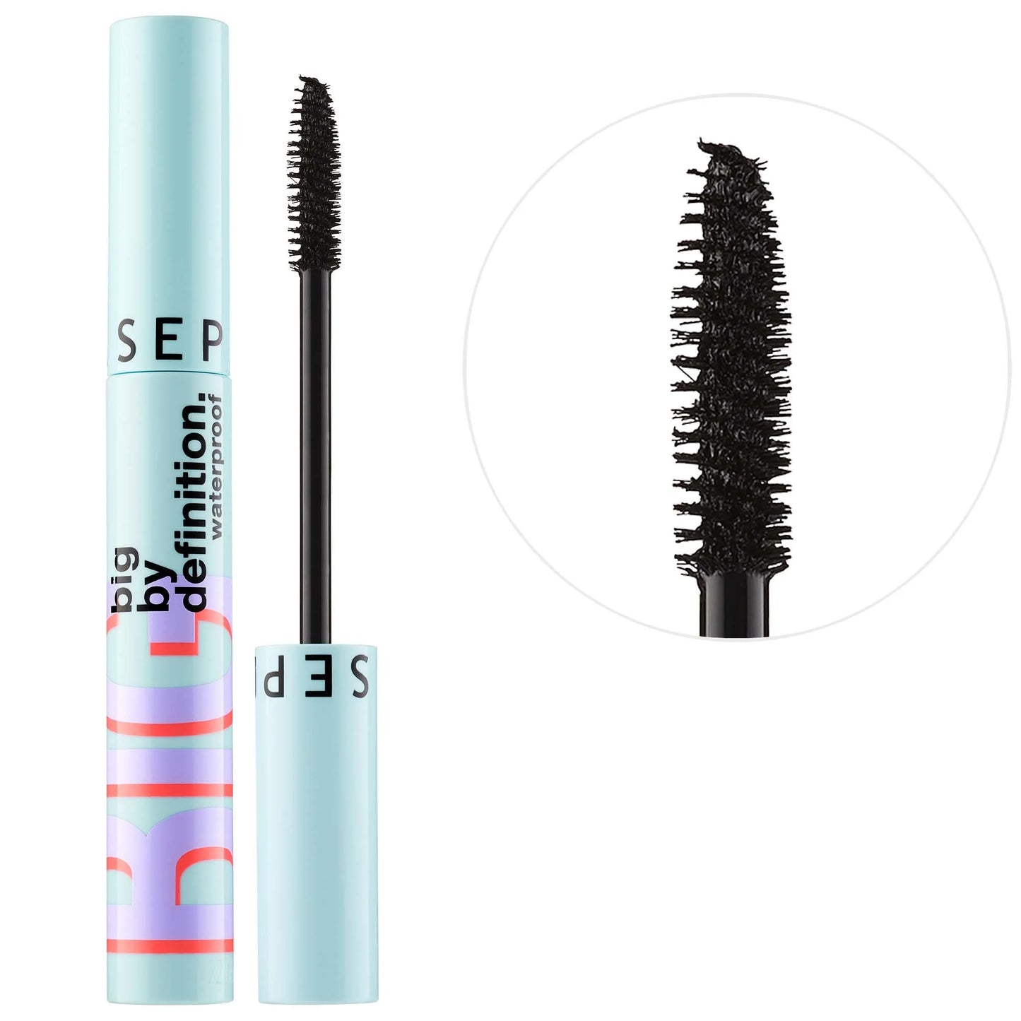 Sephora collection big by definition defining & volumizing waterproof mascara - ultra black - black