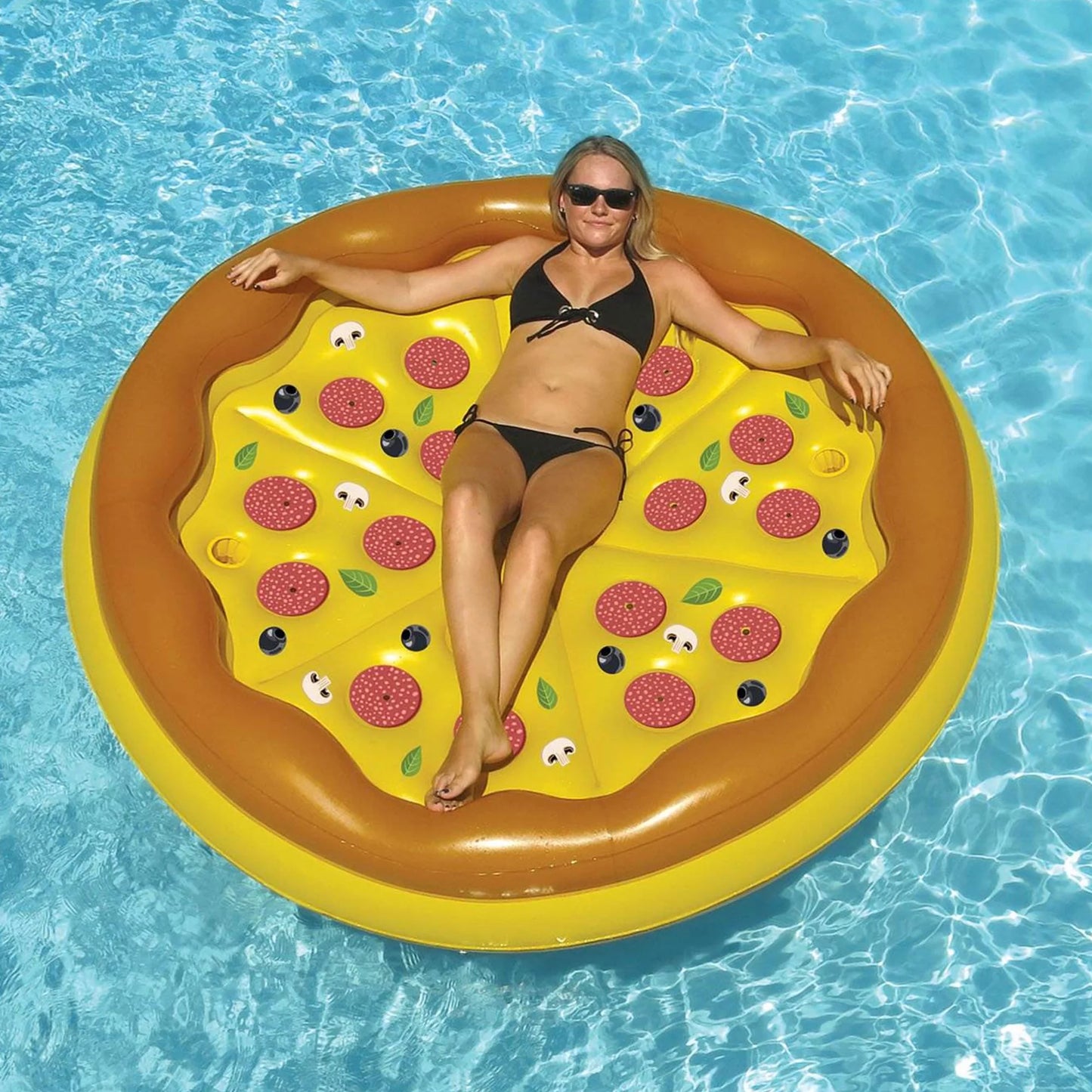 Swimline giant personal pizza island pool float