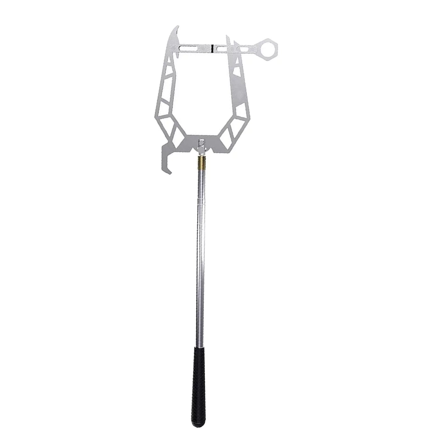 Telescopic boat hook dock hook threader suitable for docking hook and moor, excellent performance