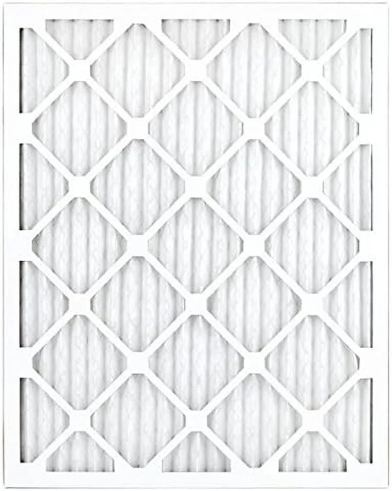 20x25x1 air filter merv 11 pleated hvac furnace ac air conditioning  20x25x1, allergy 12-pack, made in the