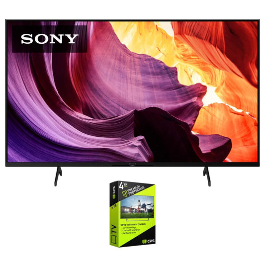 Sony kd-65x80k 65" x80k 4k ultra hd led smart tv (2022) 4 yr premium extended service protection plan