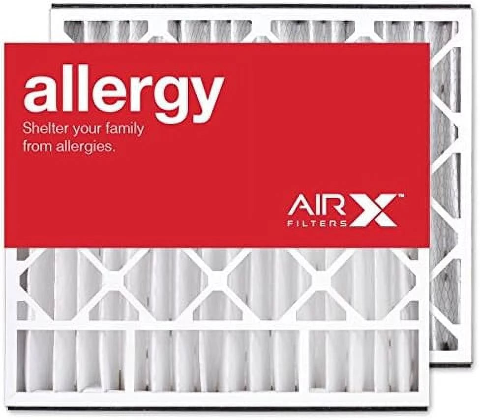 20x25x5 merv 11 hv furne air filter replement for skuttle 000-0448-002 000-0448-006, allergy 2-pk, made in the