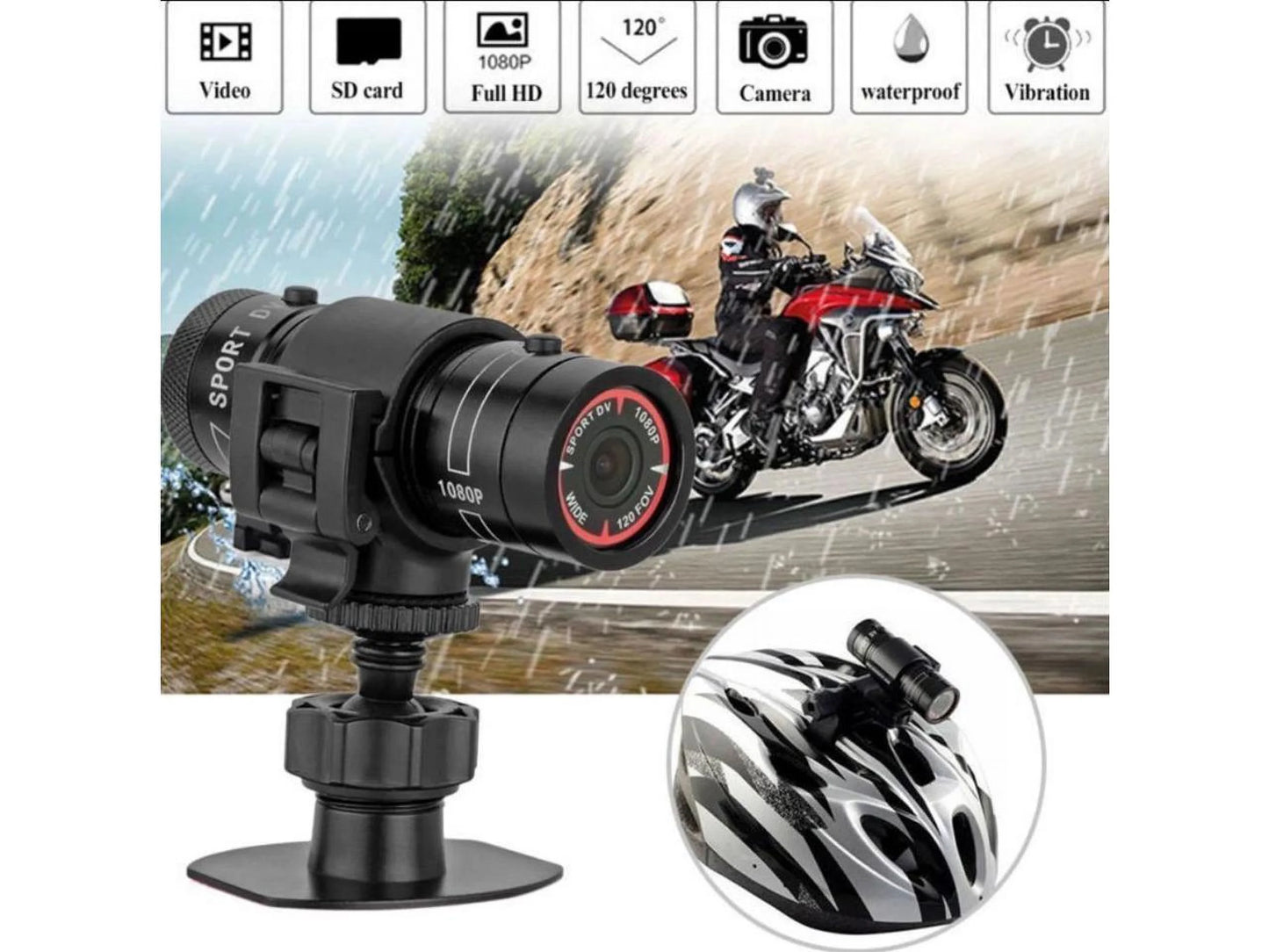 Bicycle helmet z10 flashlight dash cam action cameras, helmet camera, 1080p hd for outdoor sports outdoor extreme adventure+32gb tf