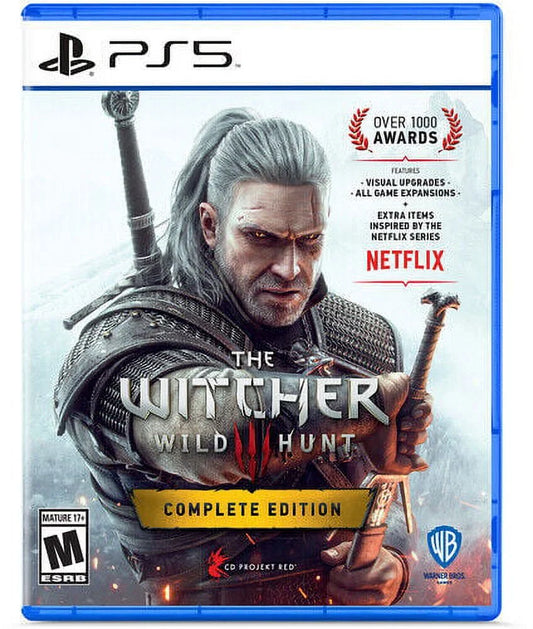 Witcher 3: wild hunt complete edition for playstation 5 [new video game] plays