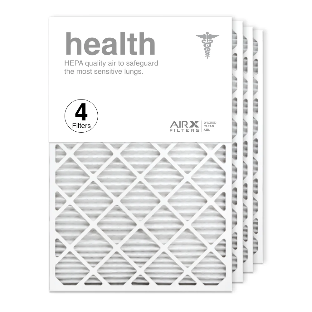 Airx filters 24x36x1 air filter merv 13 pleated hvac ac furnace air filter, health 4-pack made in the usa