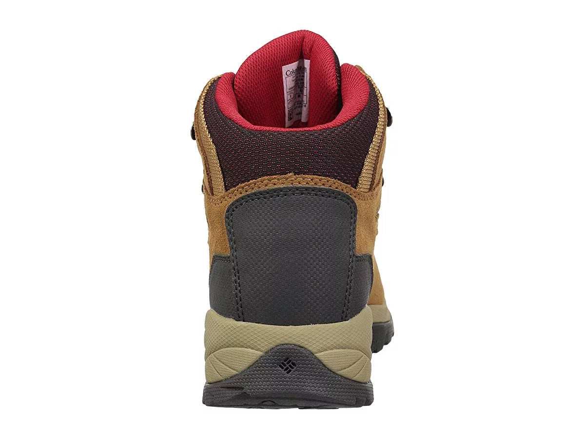 Columbia newton ridge plus waterproof amped elk/mountain red