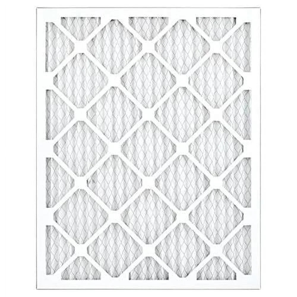 20x25x1 air filter merv 11 pleated hvac furnace ac air conditioning  20x25x1, allergy 12-pack, made in the