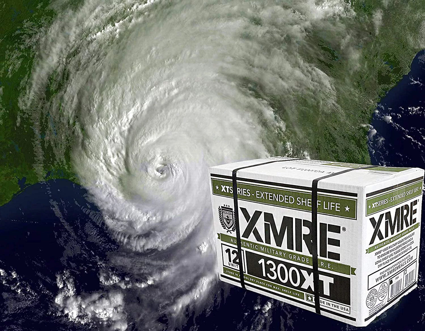 Xmre 1300xt freshly packed in the past 60 days mre meals ready to eat. 12 meals per case. includes assortment of delicious entrees, side dishes, beverage mix, military style 1300 calories.