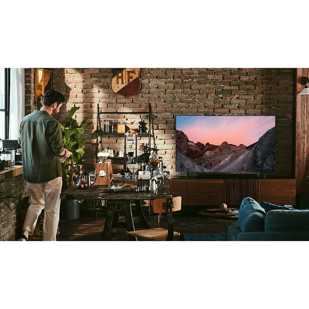 Samsung un58tu7000 58-inch 4k ultra hd smart led tv (2020 model) 360 design bundle with taskrabbit installation services + deco gear wall mount + hdmi cables + surge adapter