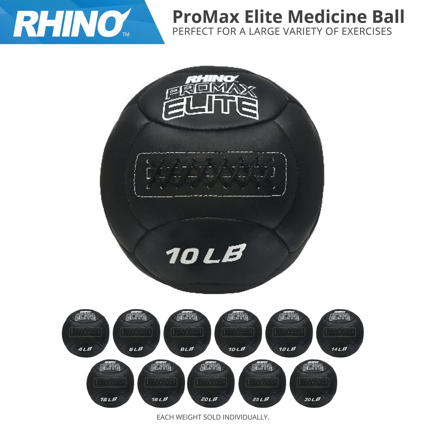 Champion sports 18lb rhino promax elite medicine ball