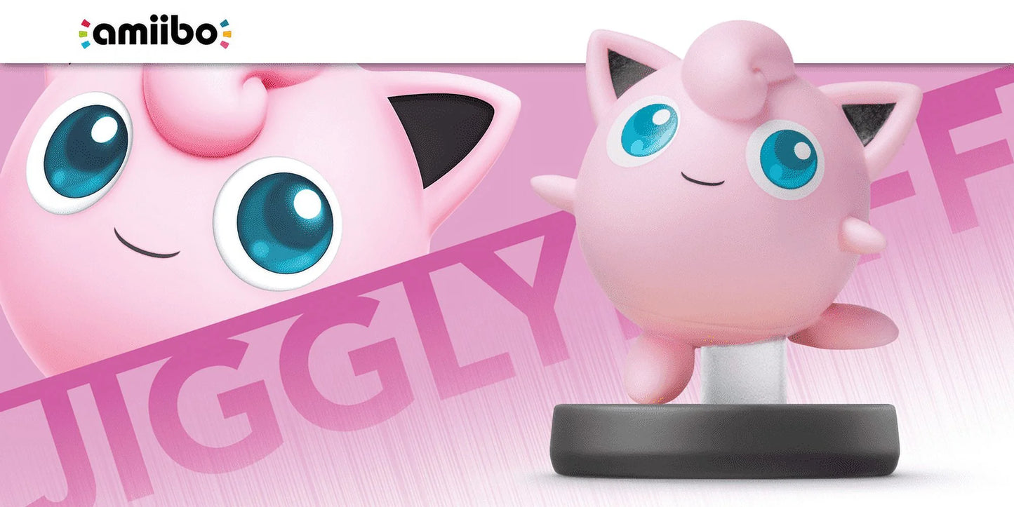 Super smash bros jiggypuff uk amiibo accessory [nintendo]