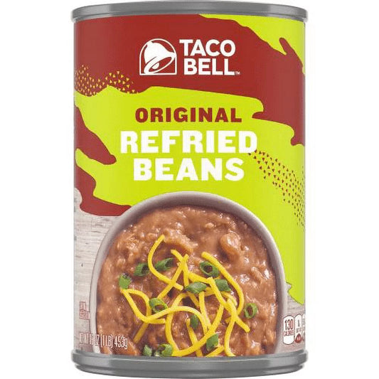 Taco bell ® original refried beans 16 oz. can (pack of 12)