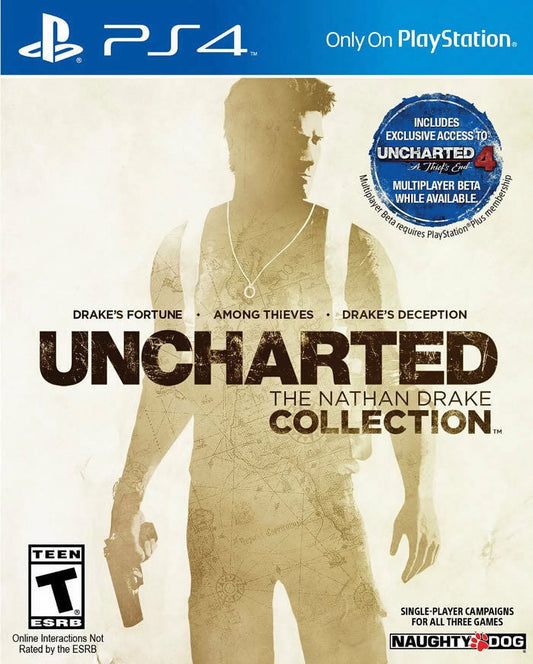 Uncharted: the nathan drake collection ps4 (brand new factory sealed us version)