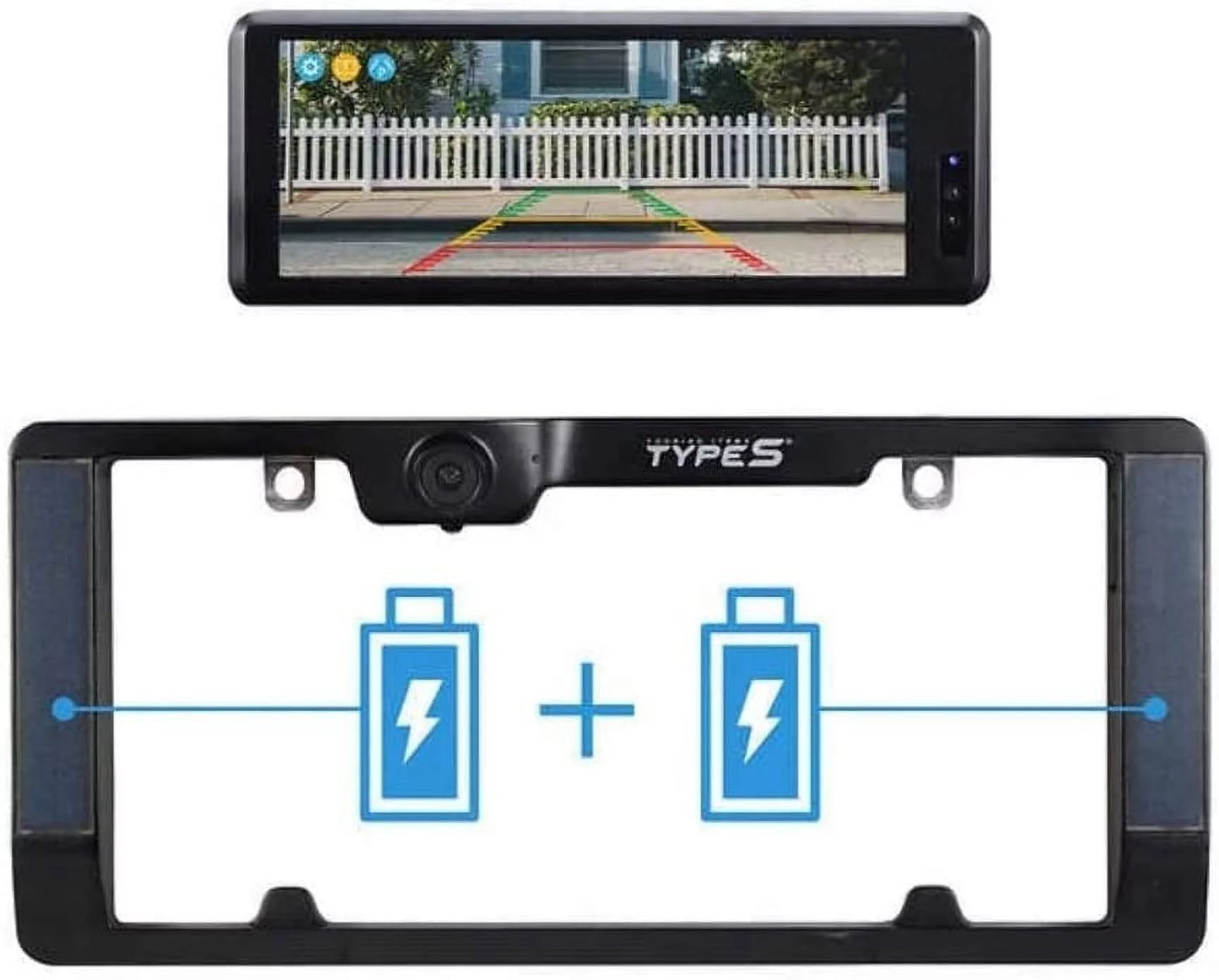 Type s touring items - rear view system - display - 6.8" - touch screen - rearview camera